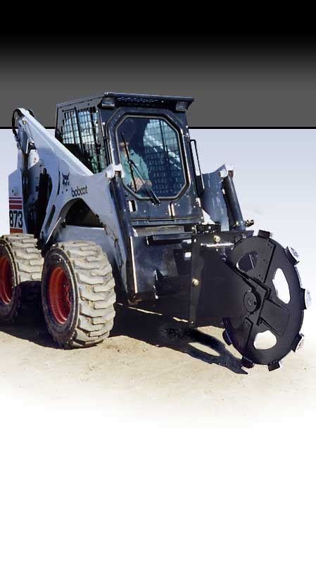 Compaction Wheels for skid steers, backhoes and excavators